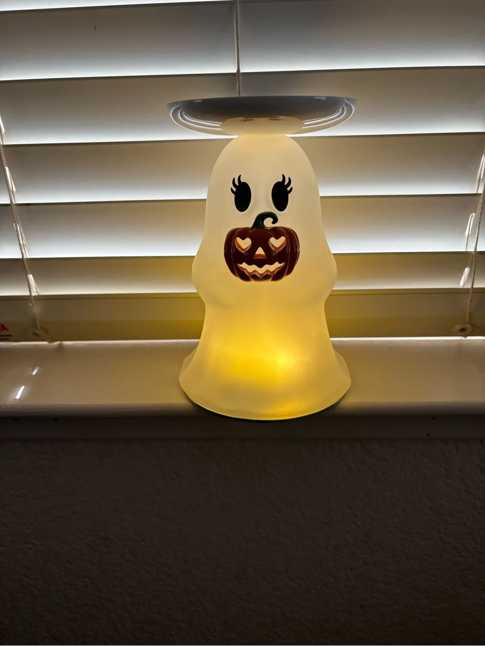 Bath & Body Works Light Up Ghost Candle Holder